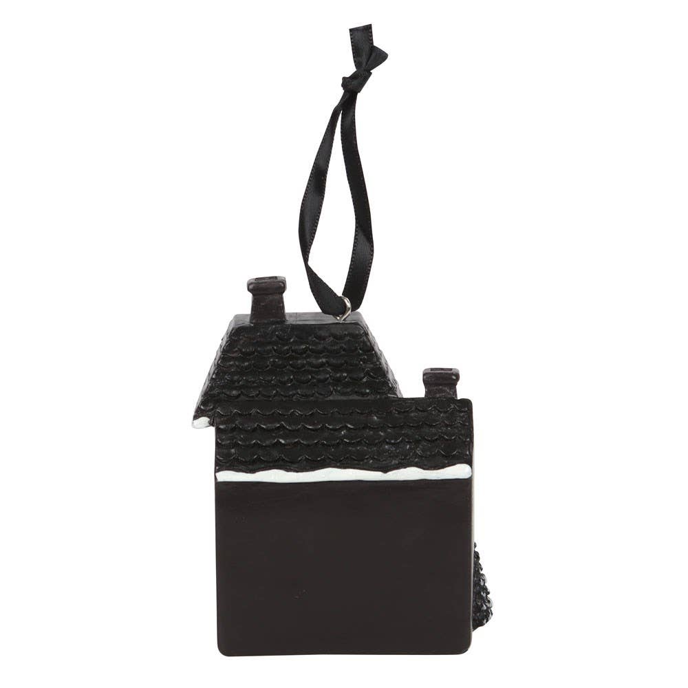 Haunted Holiday House Decoration