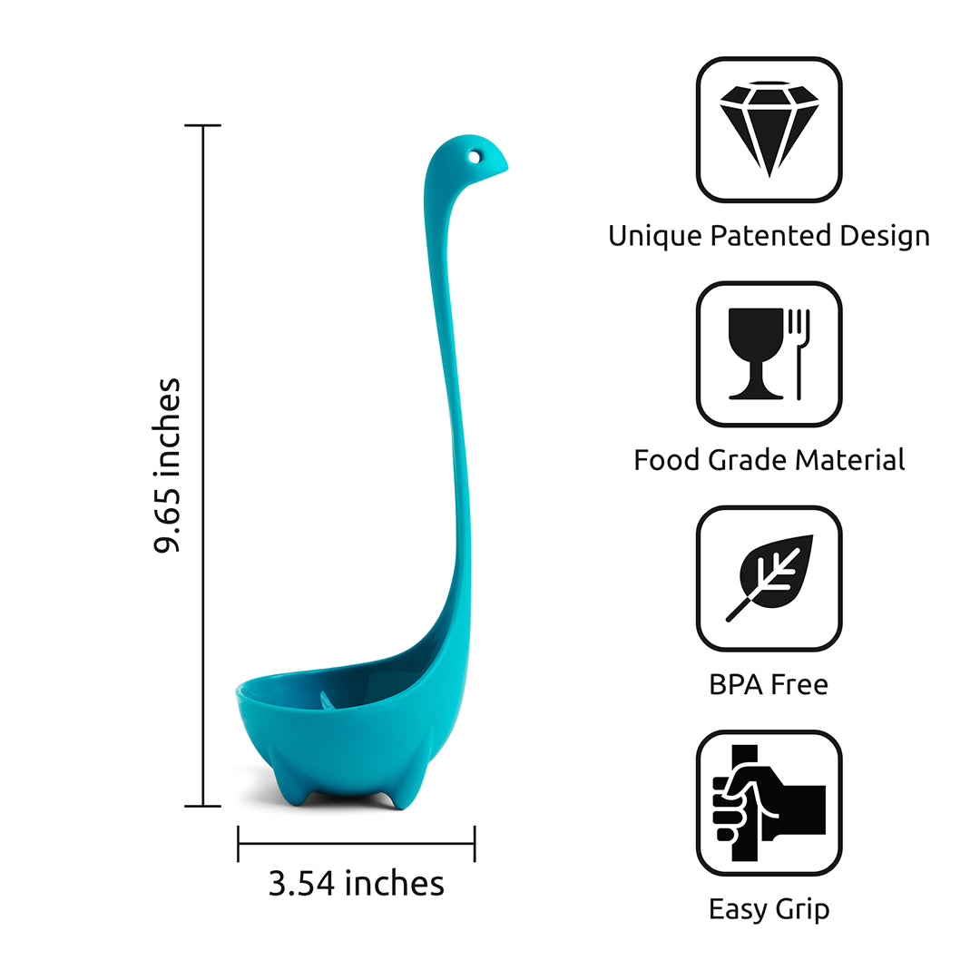 Nessie Ladle Spoon (Turquoise)