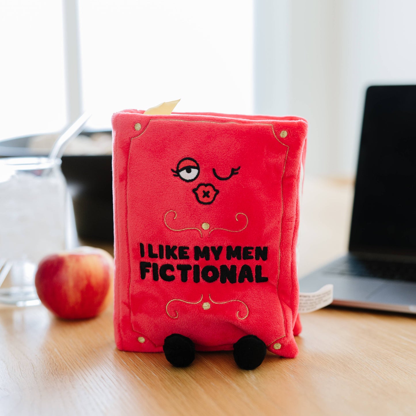I Like My Men Fictional Book Plushie