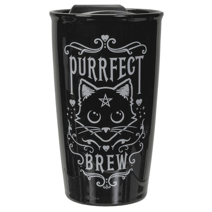 Purrfect Brew Travel Mug