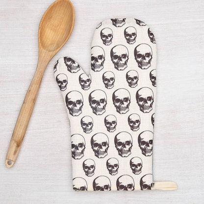 Skull Oven Mitt