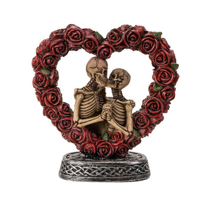 15563 Love Never Dies Couple Heart Roses