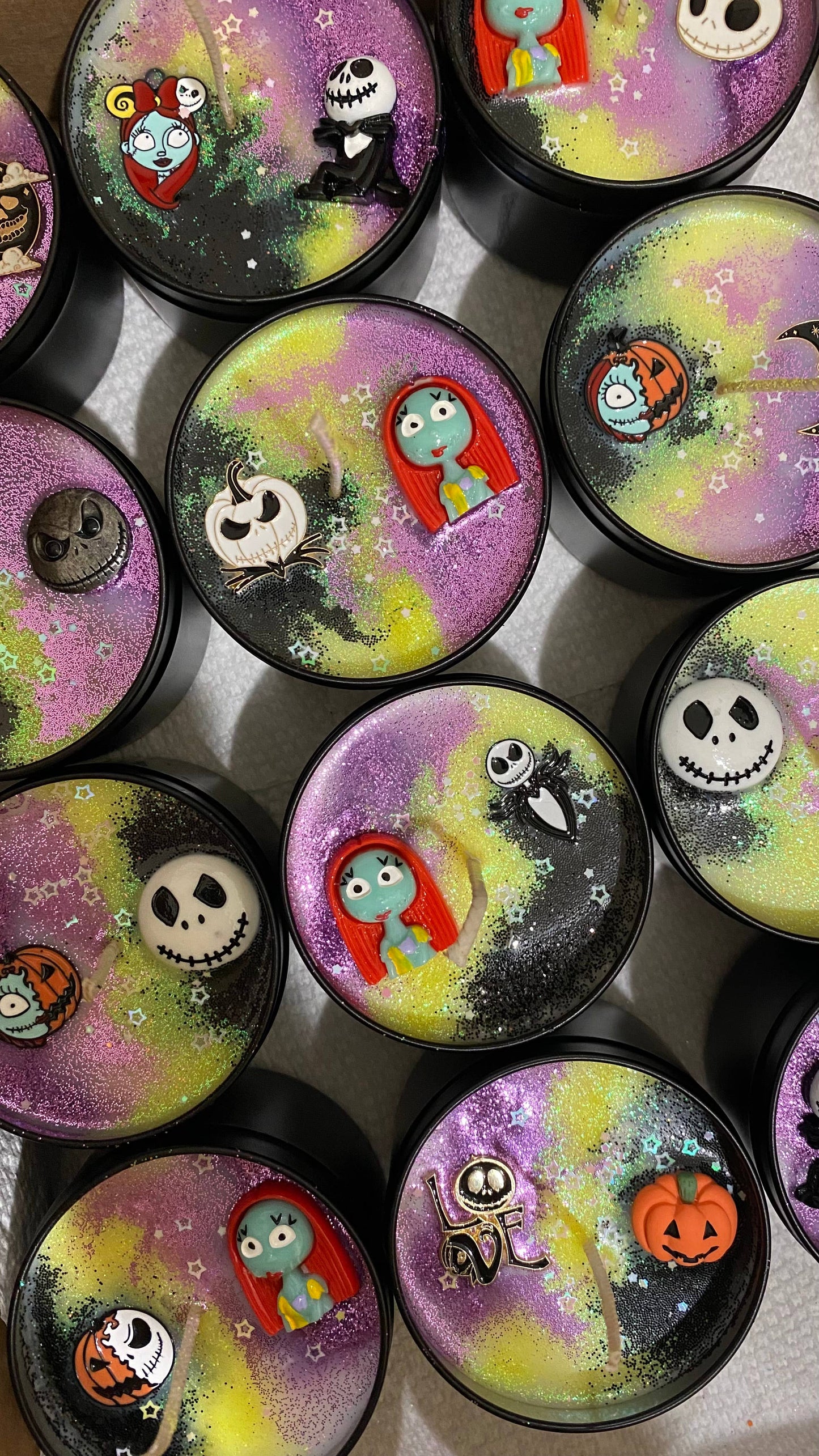 Jack & Sally Candle | Cinnamon and Vanilla | Vegan