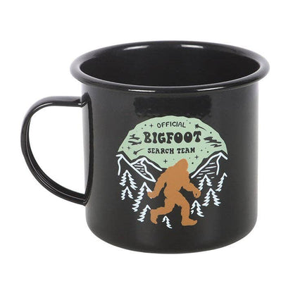 Bigfoot Search Team Enamel Mug