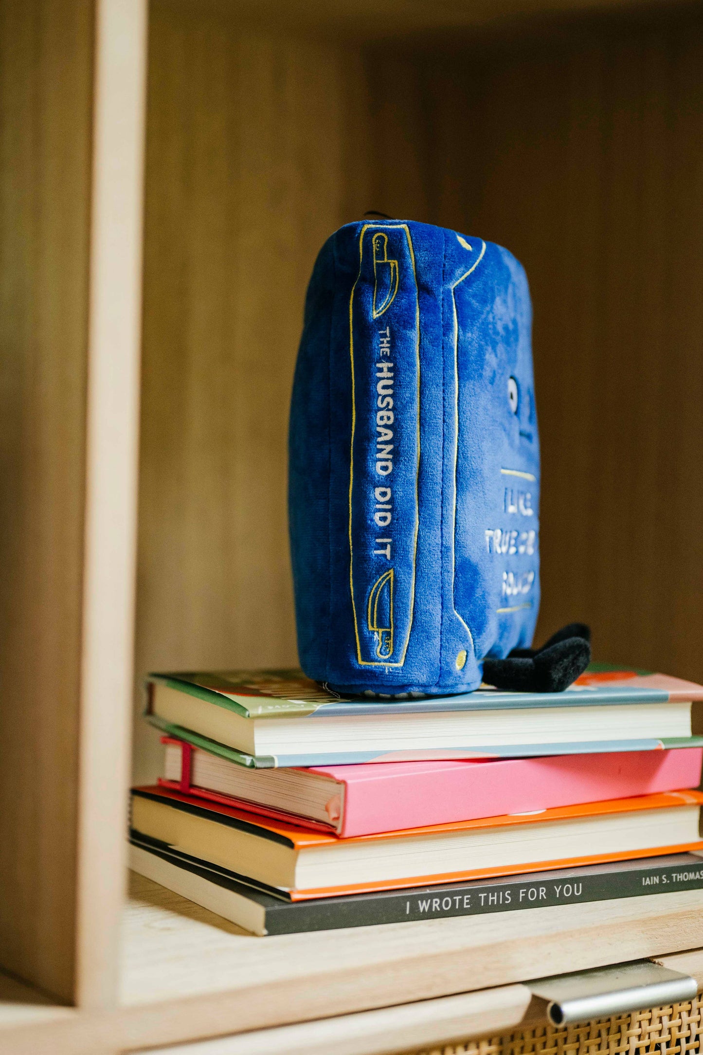 Plush Book  True Crime Solved
