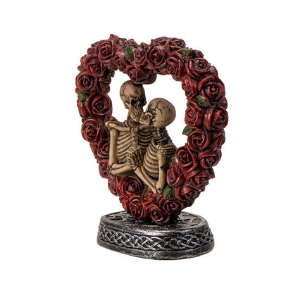 15563 Love Never Dies Couple Heart Roses