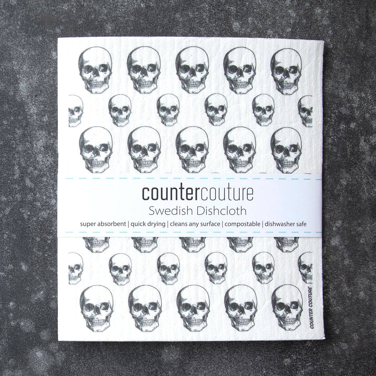 Skull Swedish Dish Cloth