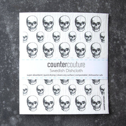 Skull Swedish Dish Cloth
