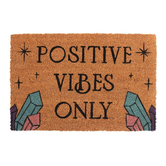 Positive Vibes Only Doormat Home Decor