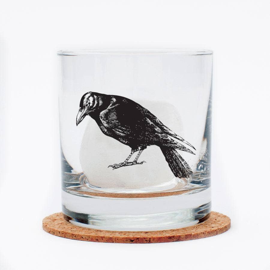 Crow Rocks Glass