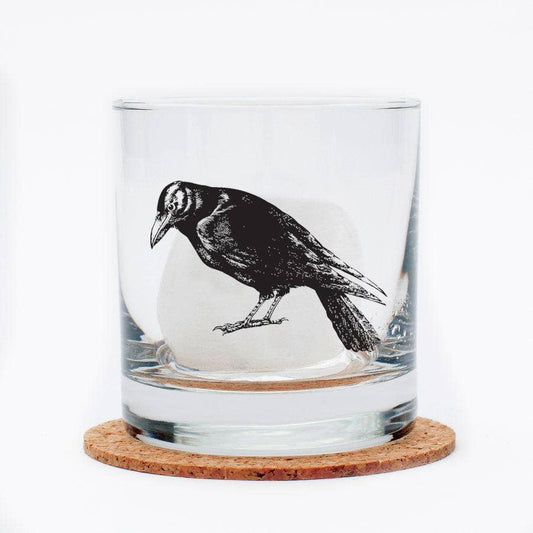 Crow Rocks Glass
