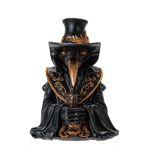 Plague Doctor Backflow Incense Burner
