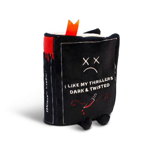 Dark and Twisted Book Plushie
