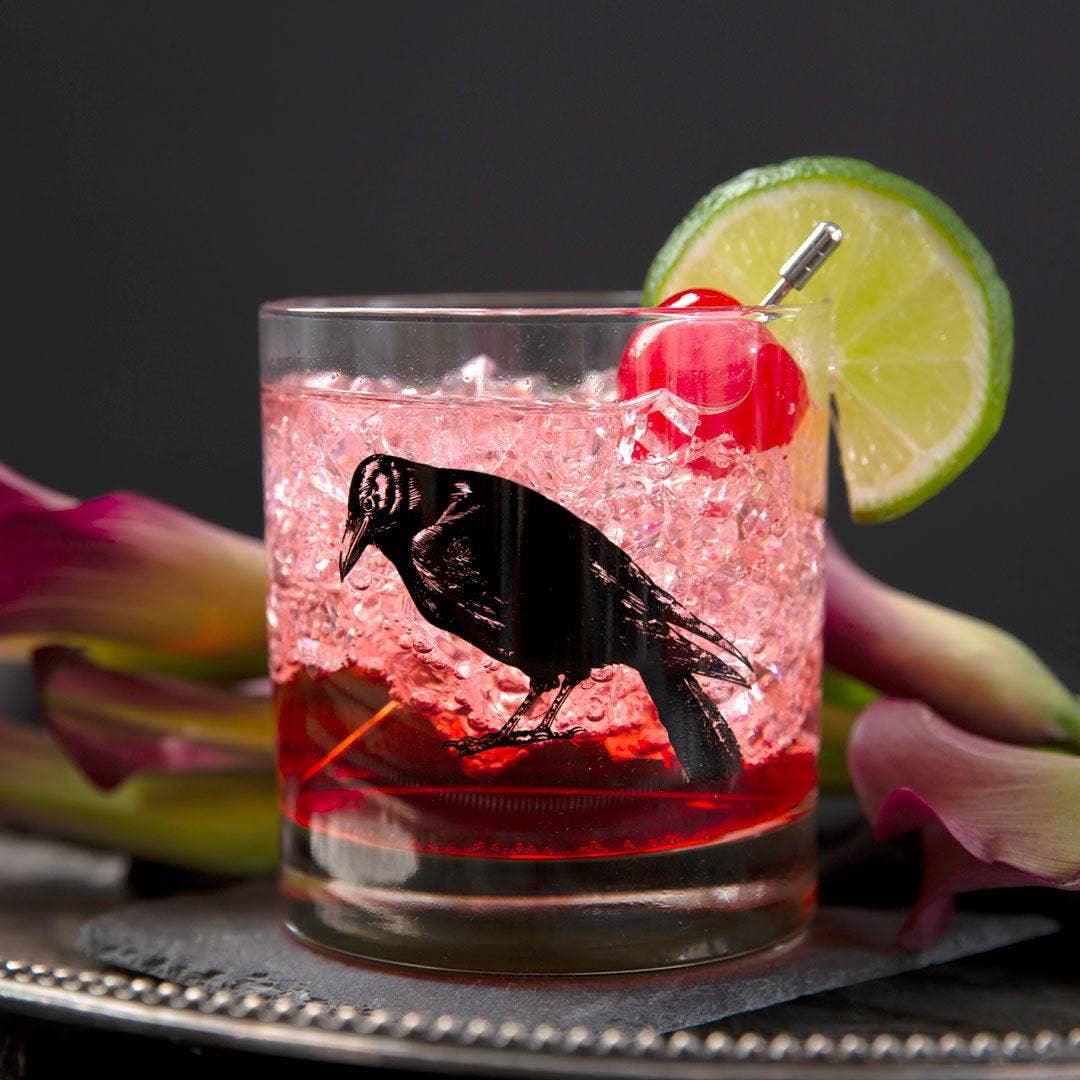 Crow Rocks Glass