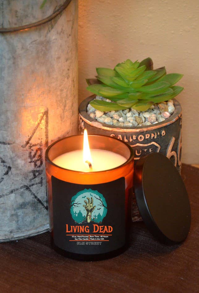 Living Dead Halloween Edition Candles - Soy Wax Candle: Pumpkin Spice