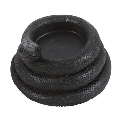 Black Snake Tealight Candle Holder