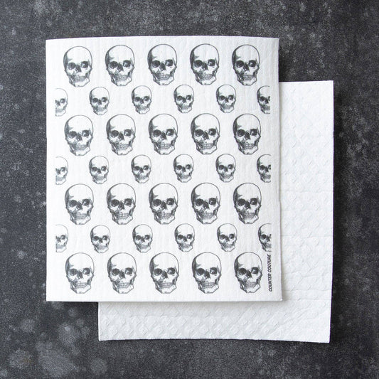 Skull Swedish Dish Cloth