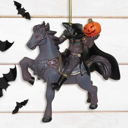 Headless Horseman Spooky Halloween Ornament