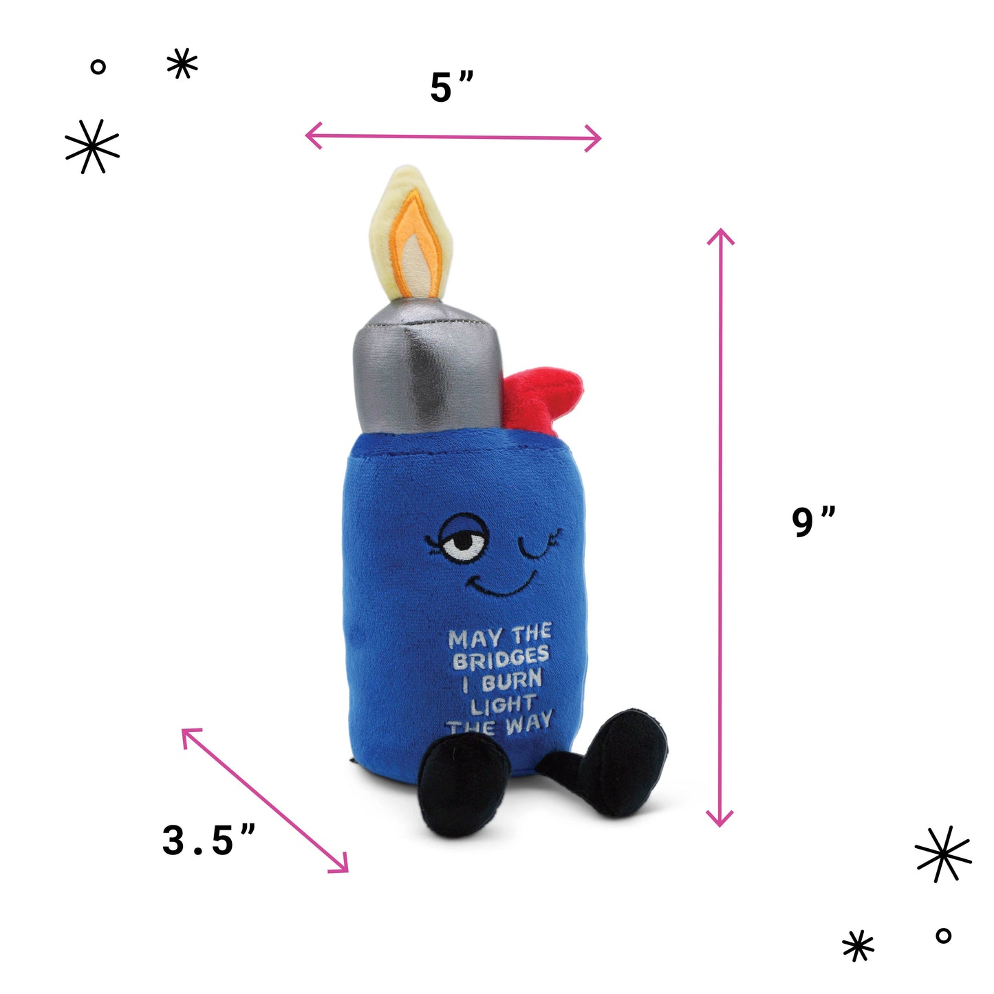 May the Bridges I Burn Light the Way Plushie