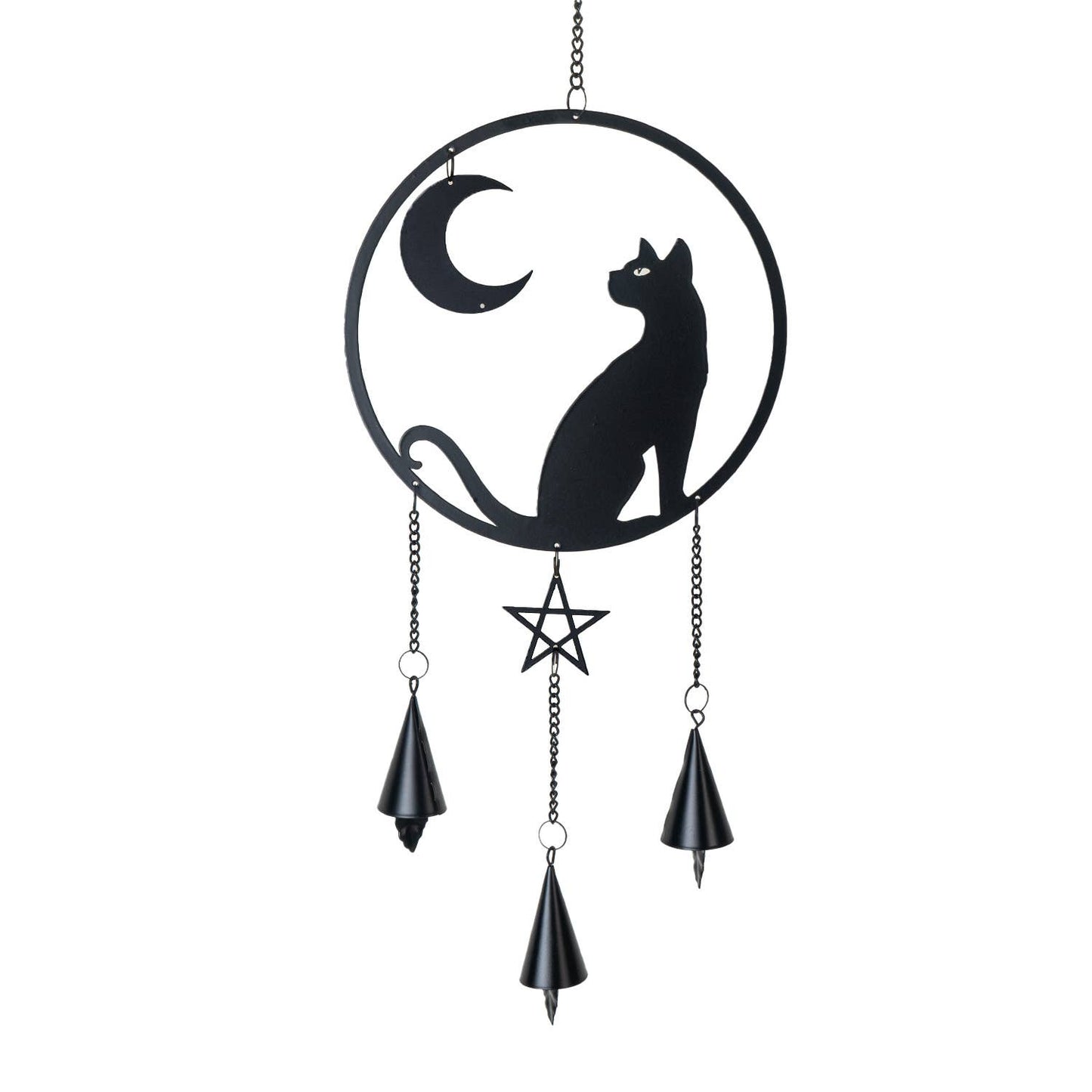 Moon Grazer Metal Hanging Outdoor Decoration