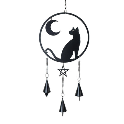 Moon Grazer Metal Hanging Outdoor Decoration