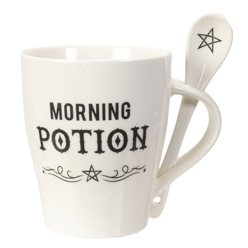 Morning Potion Mug and Spoon Set