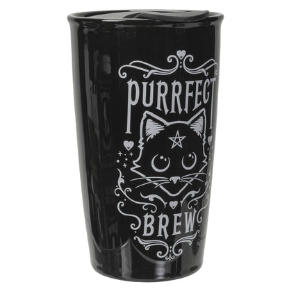 Purrfect Brew Travel Mug