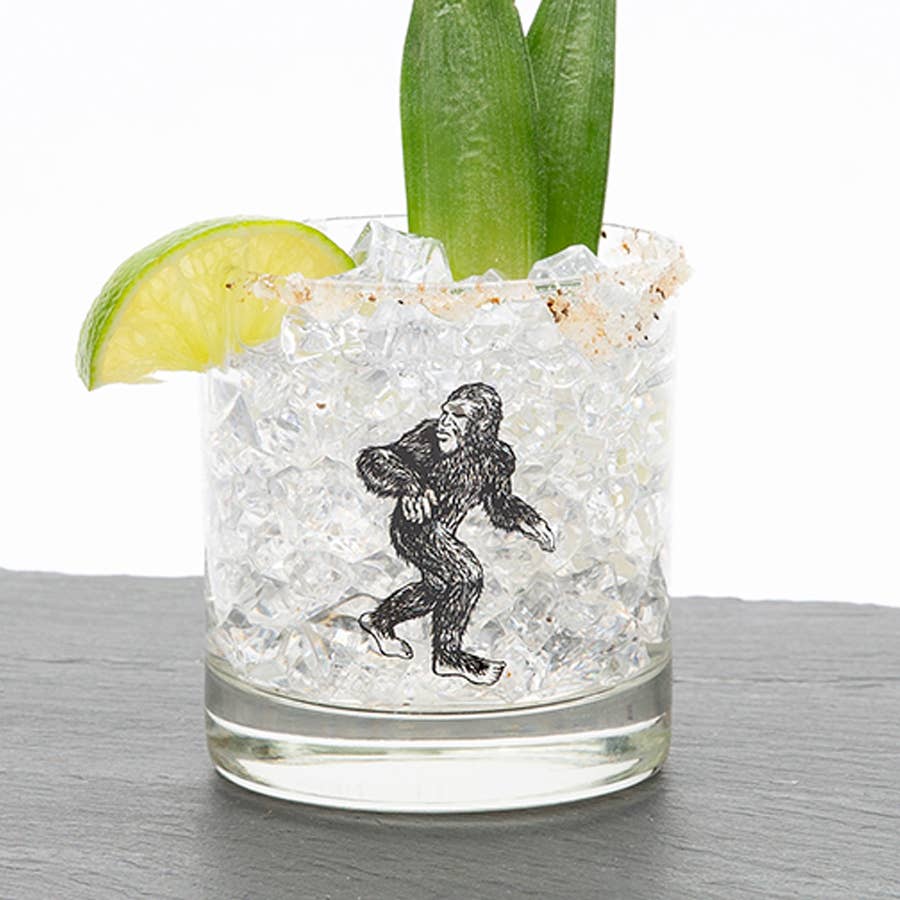 Sasquatch Rocks Glass