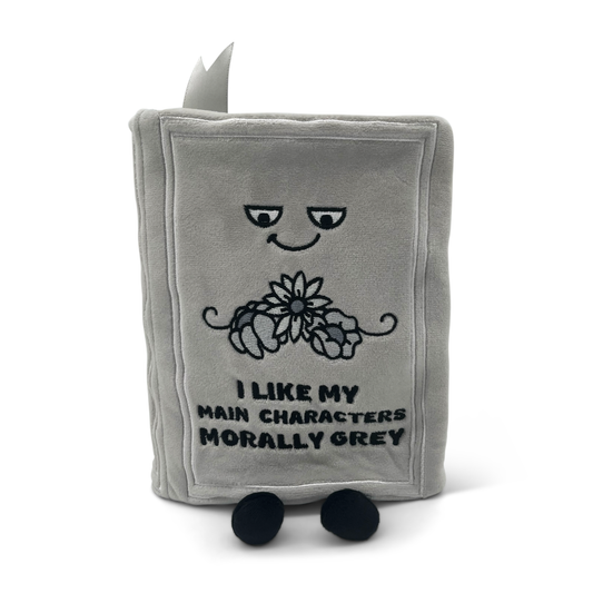 Morally Grey Book Plushie