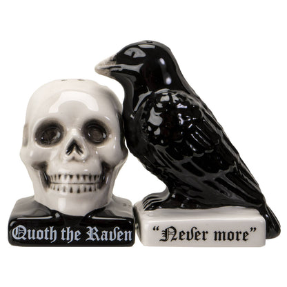 Quoth the Raven Salt and Pepper Shaker Set