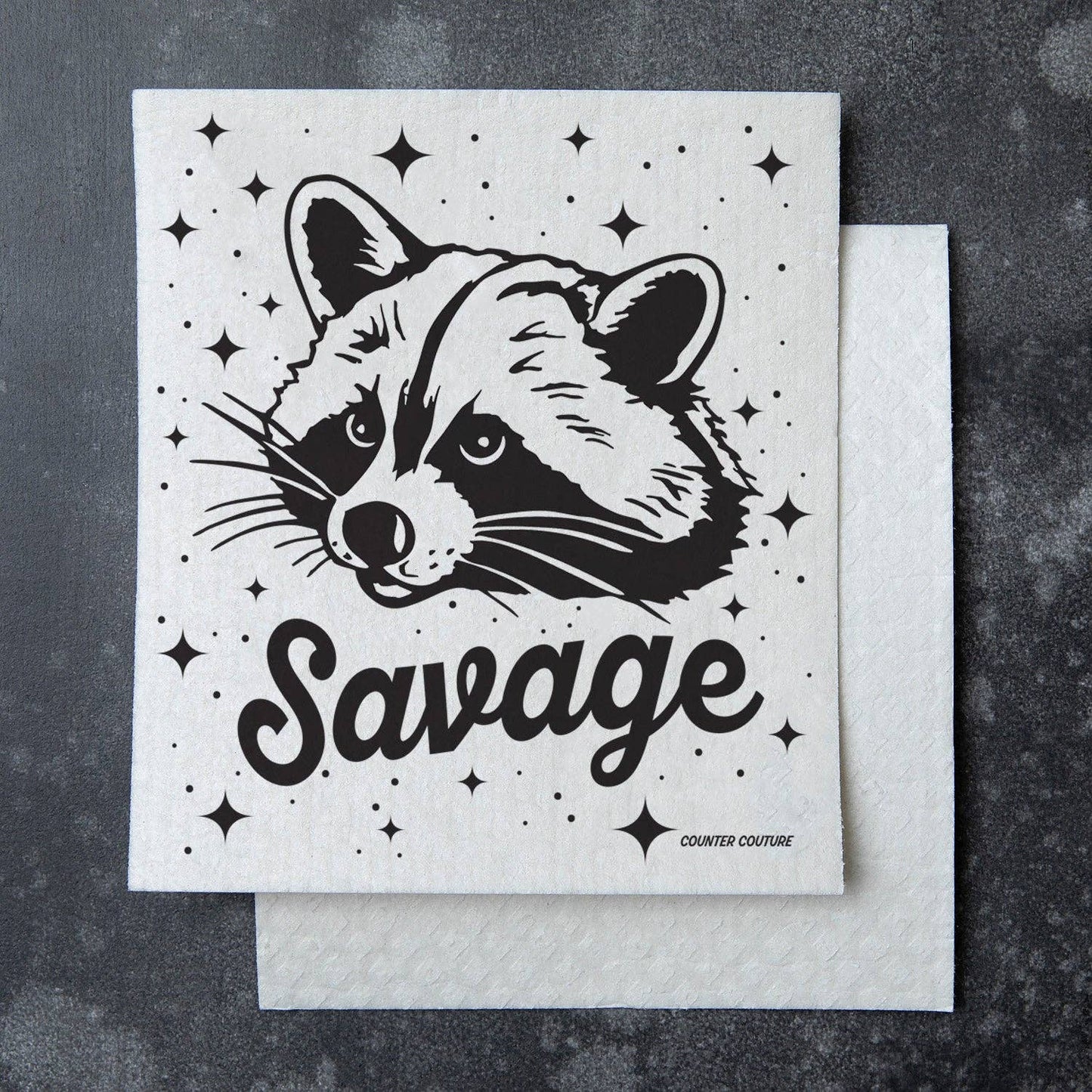 Raccoon Swedish Dish Cloth
