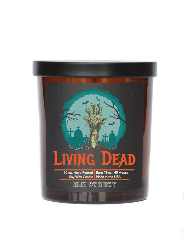 Living Dead Halloween Edition Candles - Soy Wax Candle: Pumpkin Spice