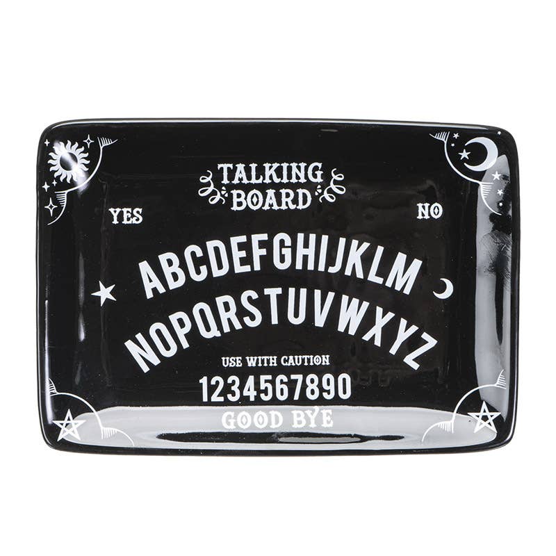 Black Talking Board Trinket Dish