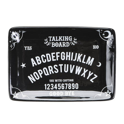 Black Talking Board Trinket Dish
