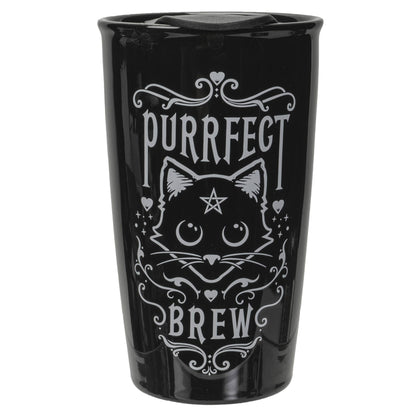 Purrfect Brew Travel Mug