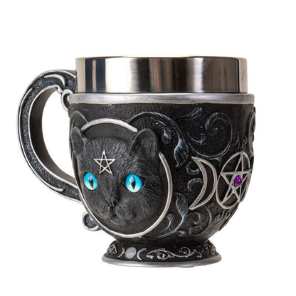 15728 Magic Spell Black Cat Tea Cup
