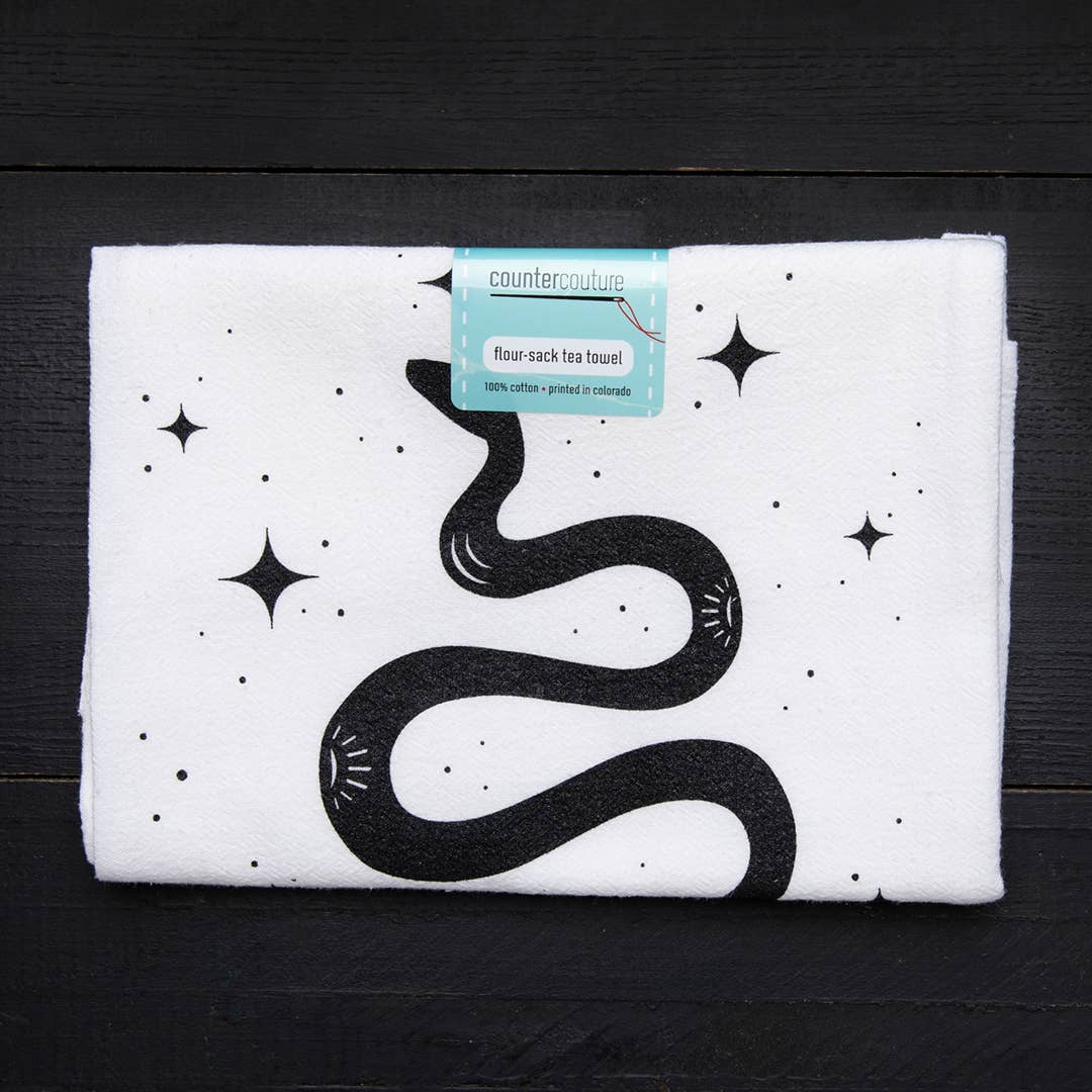 Snake Tea Towel