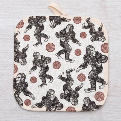 Sasquatch Pot Holder