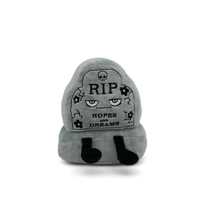 “RIP Hopes and Dreams” Headstone Plush - Halloween & Horror