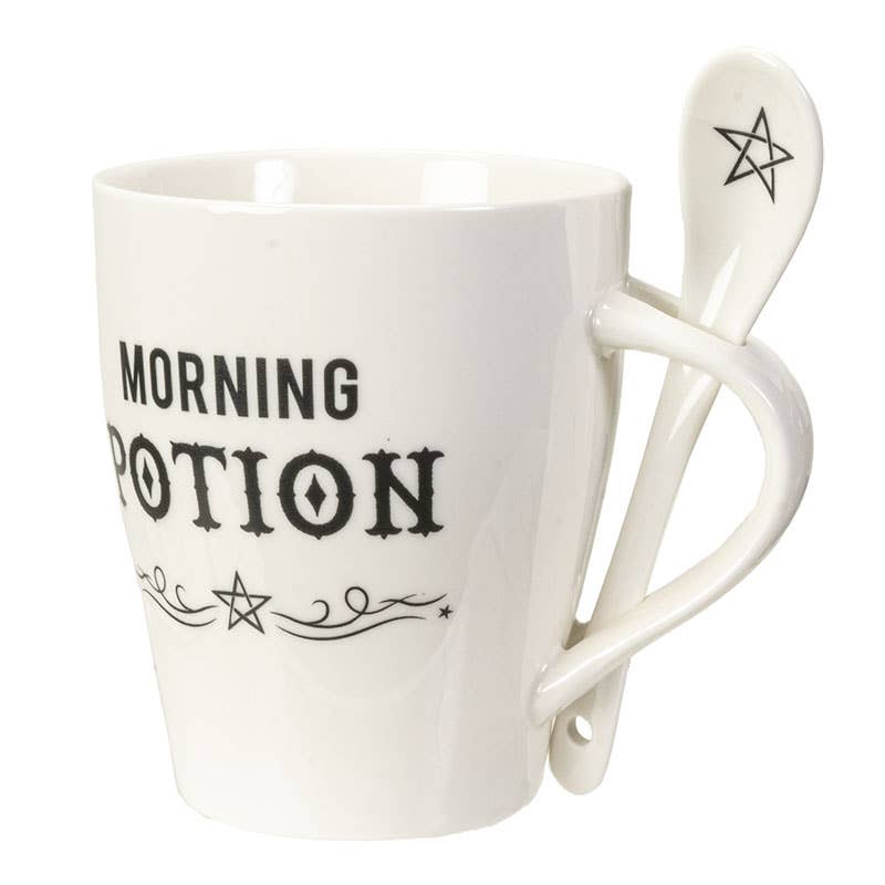 Morning Potion Mug and Spoon Set