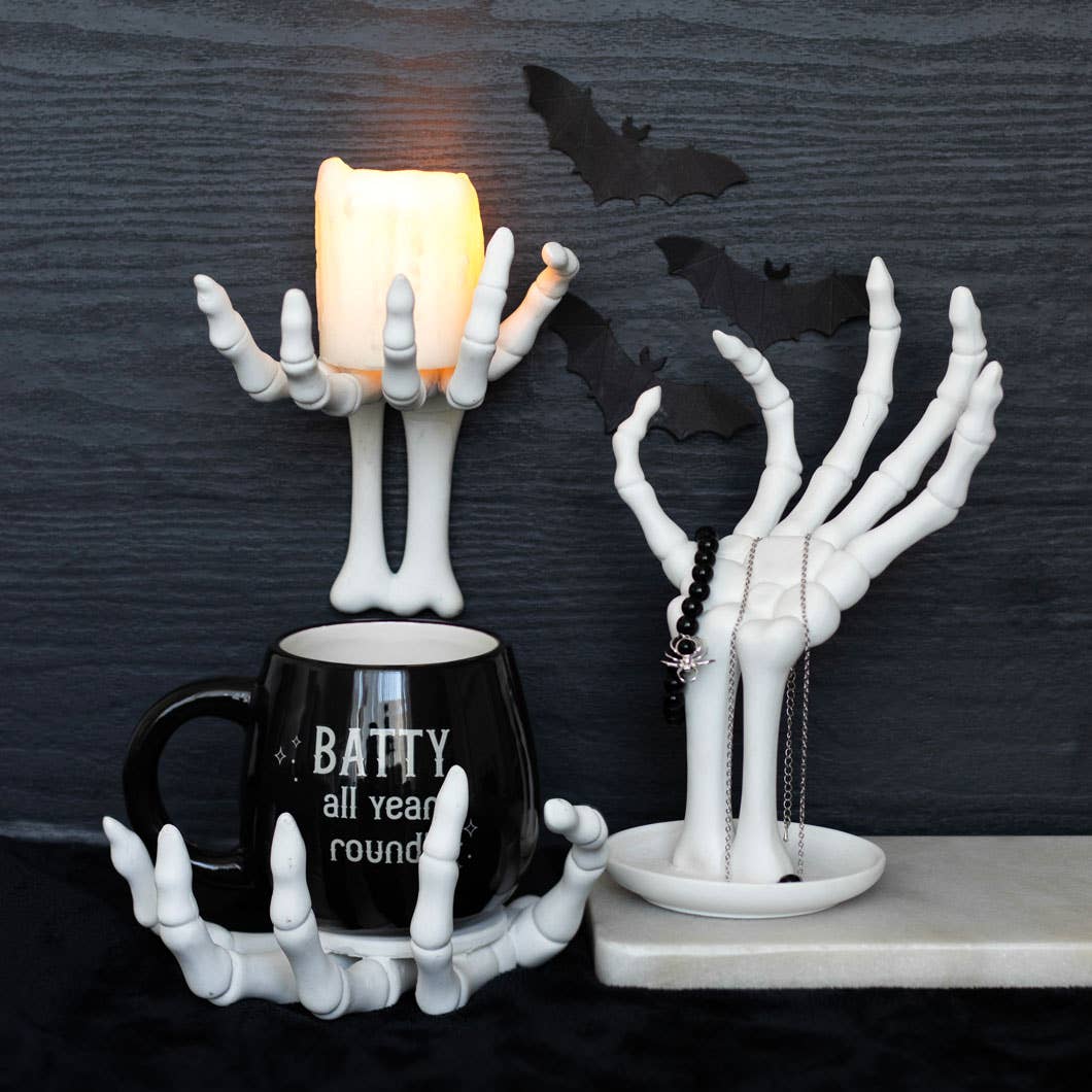 Halloween Skeleton Hand Wall Hook