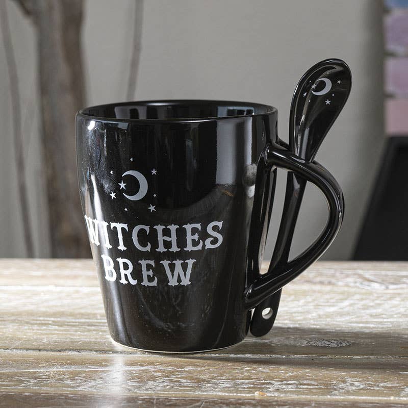 Witches Brew Mug and Spoon Set