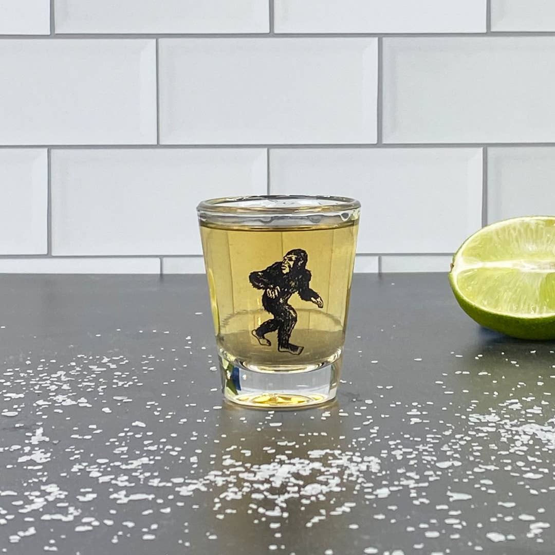 Bigfoot Shot Glass aka Sasquatch