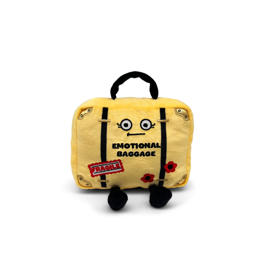 Emotional Baggage Suitcase Plushie