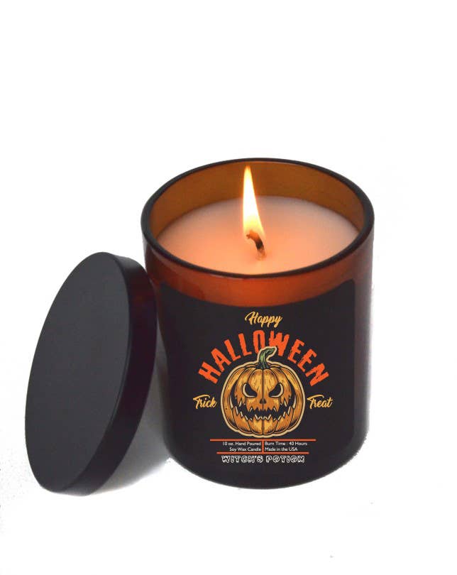 Pumpkin Trick or Treat Halloween Candles - Drunk-O-Lantern