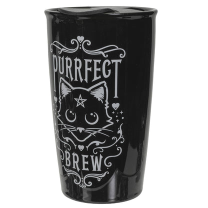 Purrfect Brew Travel Mug